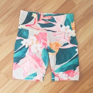 Old Navy Floral Print Bike Shorts